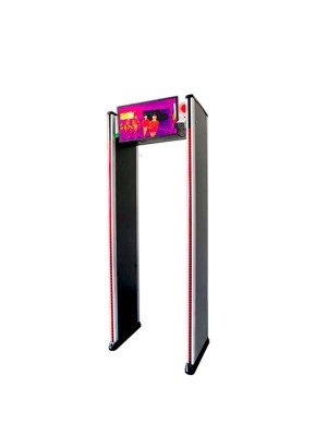 ZKTeco ZK-D2180S-TI Walk Through Metal Detector with Fever Detection